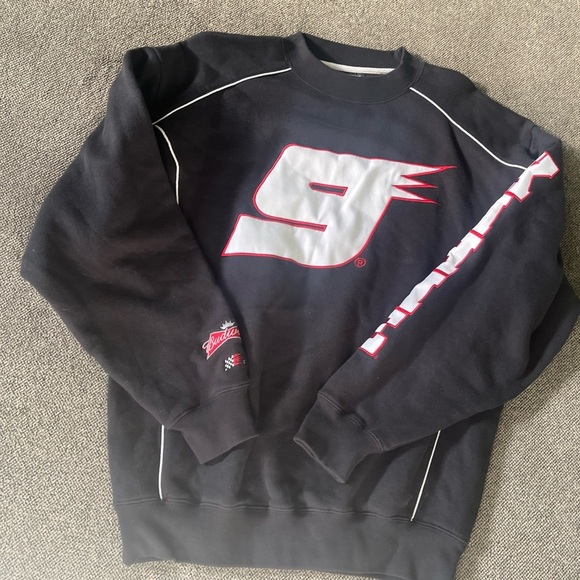 Vintage NASCAR Chase Authentics Kasey Kahne #9 Budweiser Sweatshirt Size Med - Picture 2 of 7